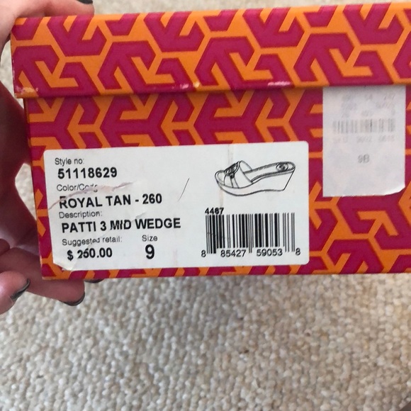 Tory Burch Patti mid wedge - Picture 4 of 4